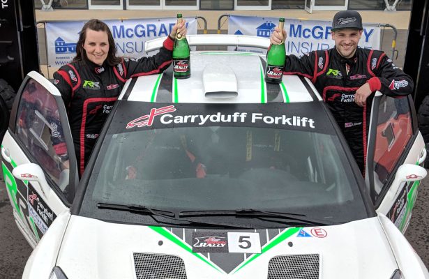 SS11: Greer & Riddick Win the Carryduff Forklift Down Rally!