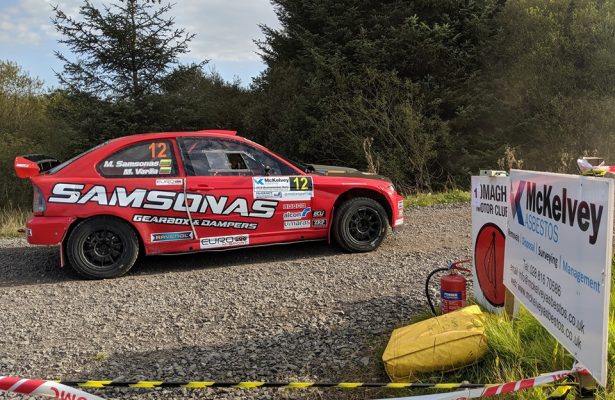 SS1: Martynas Samsonas Leads in the BMW!